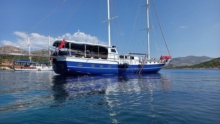 Marmaris Gulet 8 cabin 16 berths 16 guests 26 m Listing Number: #9976 2