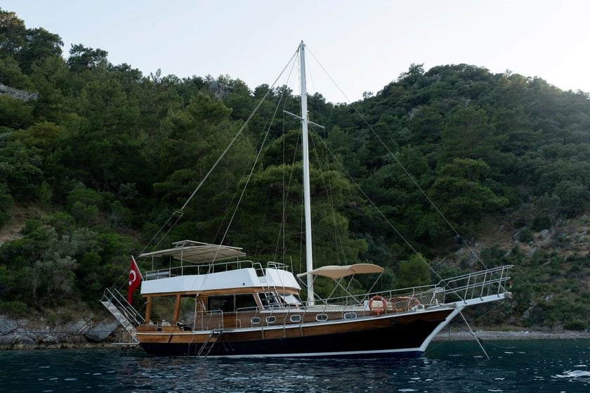 Gocek Gulet Cabine 3  Couchettes 6  Invités 6  14.45 m Numéro de l'annonce: #9987 3