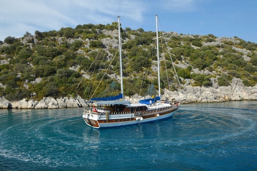 Fethiye Gulet 9 cabin 20 berths 20 guests 26 m Listing Number: #9993 3