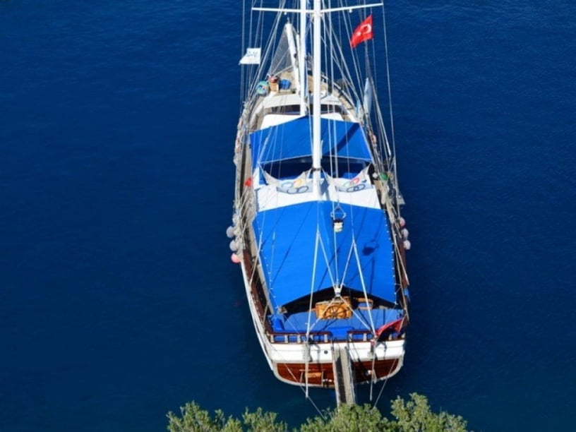Fethiye Gulet 8 cabin 16 berths 16 guests 26 m Listing Number: #9996 4