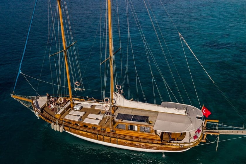 Bodrum Gulet 4 Kabine 8 Liegeplätze 8 Gäste 21 m Nummer des Inserats: #10074 5