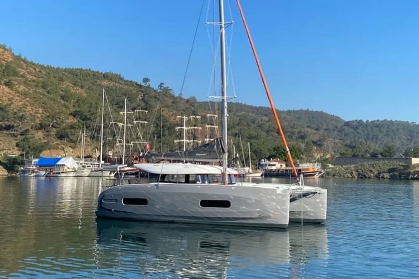 Gocek Catamaran 4 cabin 8 berths 8 guests 11.42 m Listing Number: #10079