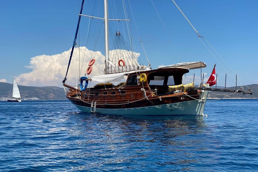 Bodrum Gulet 3 kabin Konaklama 6 kişi Seyir 6 kişi 15 m İlan No: #10146 3