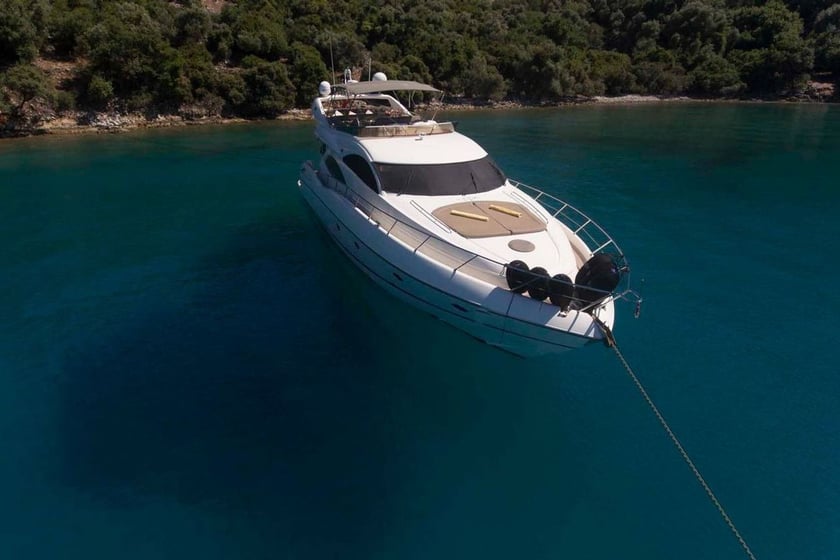 Gocek Motor Yacht 4 cabin 8 berths 8 guests 24 m Listing Number: #10184 2