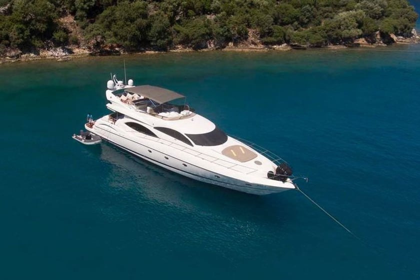 Gocek Motor Yacht 4 cabin 8 berths 8 guests 24 m Listing Number: #10184