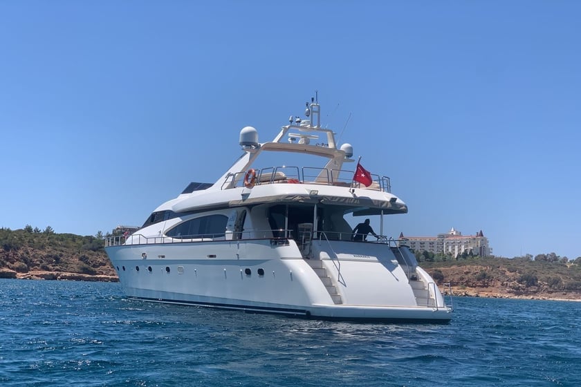 Didim Yacht à moteur Cabine 4  Couchettes 8  Invités 8  26 m Numéro de l'annonce: #10225 4