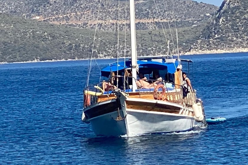 Kalkan Gulet   Invités 12  14 m Numéro de l'annonce: #10261