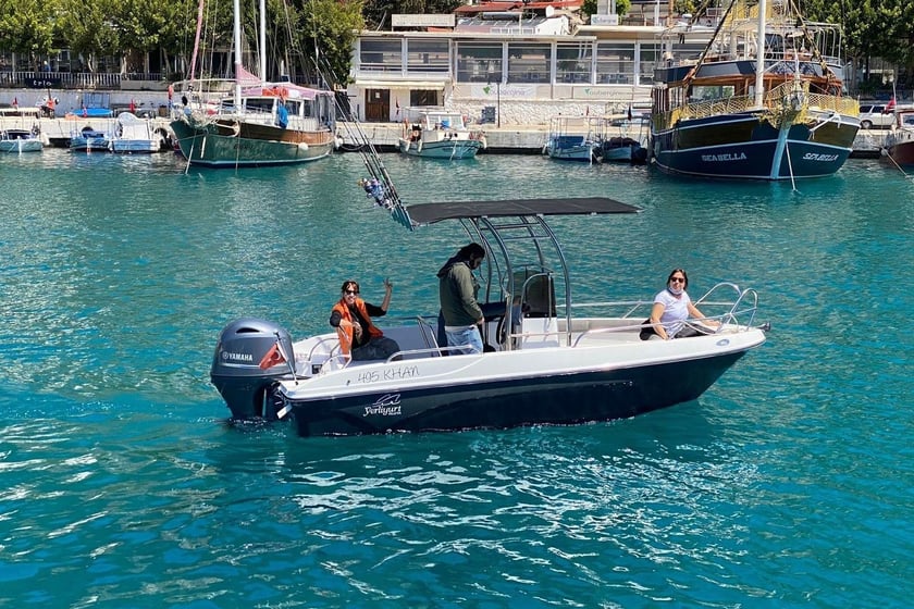 Kalkan Bateau à moteur   Invités 6  6 m Numéro de l'annonce: #10262 3