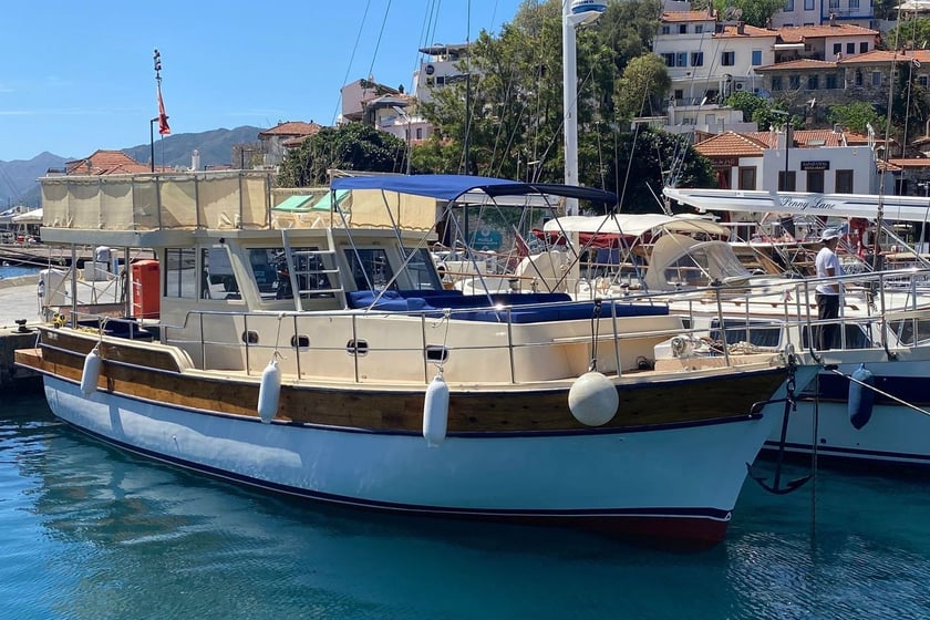 Marmaris Gulet 3 Kabine 6 Liegeplätze 8 Gäste 11.9 m Nummer des Inserats: #10308