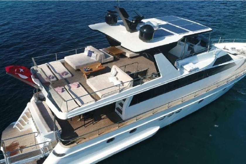 Gocek Yacht à moteur Cabine 4  Couchettes 8  Invités 8  26 m Numéro de l'annonce: #10336 3