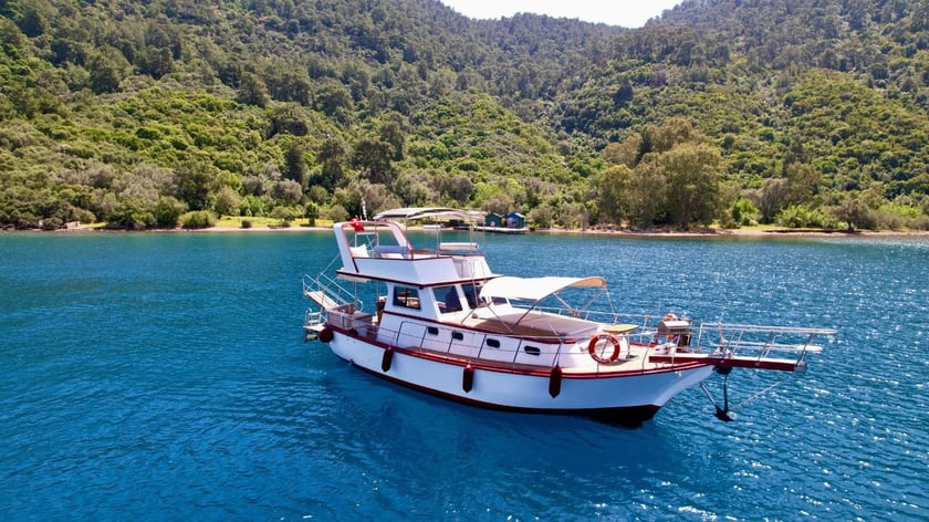 Marmaris Yacht a motore cabina 2  cuccette 6  6  ospiti 12 m Numero dell'inserzione: #10356 3