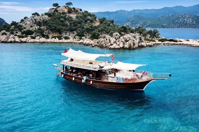 Kas Goleta   40  invitados 18 m Número de anuncio: #10369