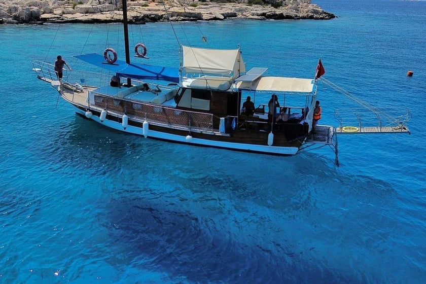 Kas Gulet   8 Gäste 13 m Nummer des Inserats: #10433 4