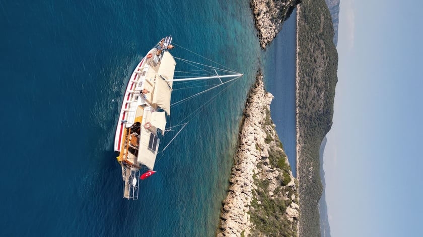 Kas Gulet Cabine 1   12  gasten 12.5 m Lijstnummer: #10467 5
