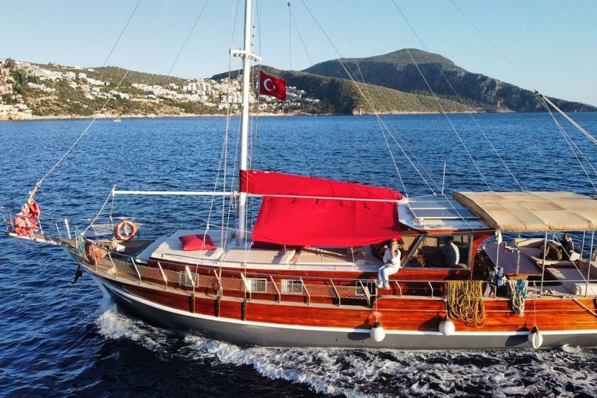 Kalkan Gulet   Invités 12  15 m Numéro de l'annonce: #10514 3