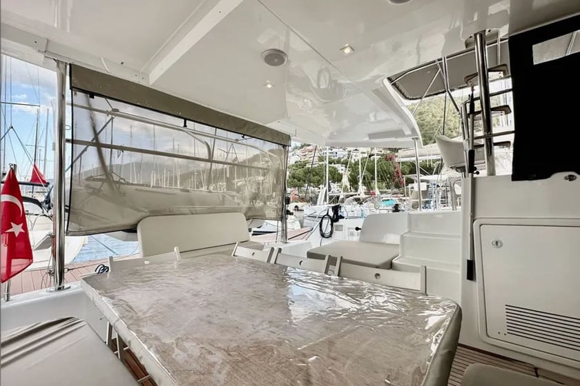 Fethiye Catamaran 6 cabin 10 berths 10 guests 12.8 m Listing Number: #10518 5