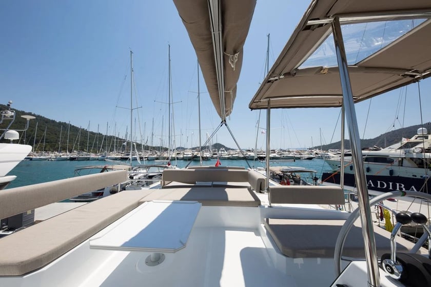 Gocek Catamaran 4 cabin 8 berths 10 guests 14.54 m Listing Number: #10522 5