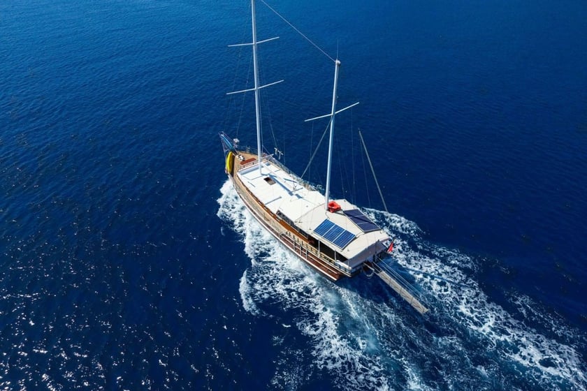 Göcek Gulet 6 Kabine 12 Liegeplätze 12 Gäste 23 m Nummer des Inserats: #10605 4