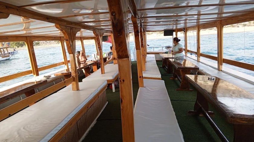 Kekova Goleta   50  invitados 23.15 m Número de anuncio: #10625 3