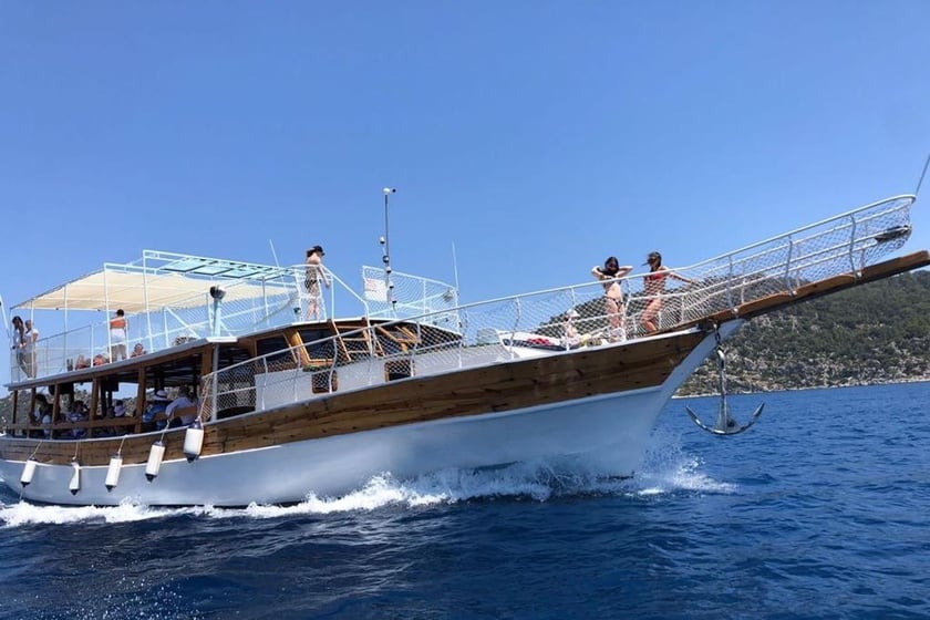 Antalya Gulet   80  gasten 22 m Lijstnummer: #10634 2