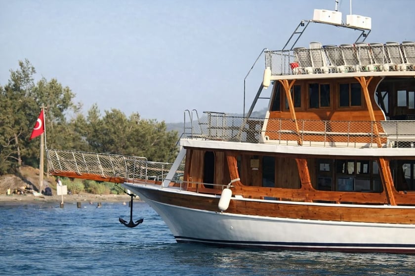 Akyaka Gulet   Invités 50  23.5 m Numéro de l'annonce: #10654 4