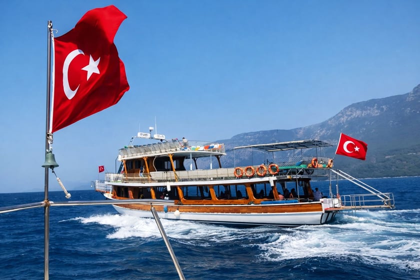 Akyaka Gulet   Invités 50  23.5 m Numéro de l'annonce: #10654 2