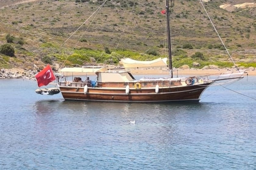 Ayvalık Gulet 2 kabin Konaklama 4 kişi Seyir 6 kişi 14 m İlan No: #10735 3