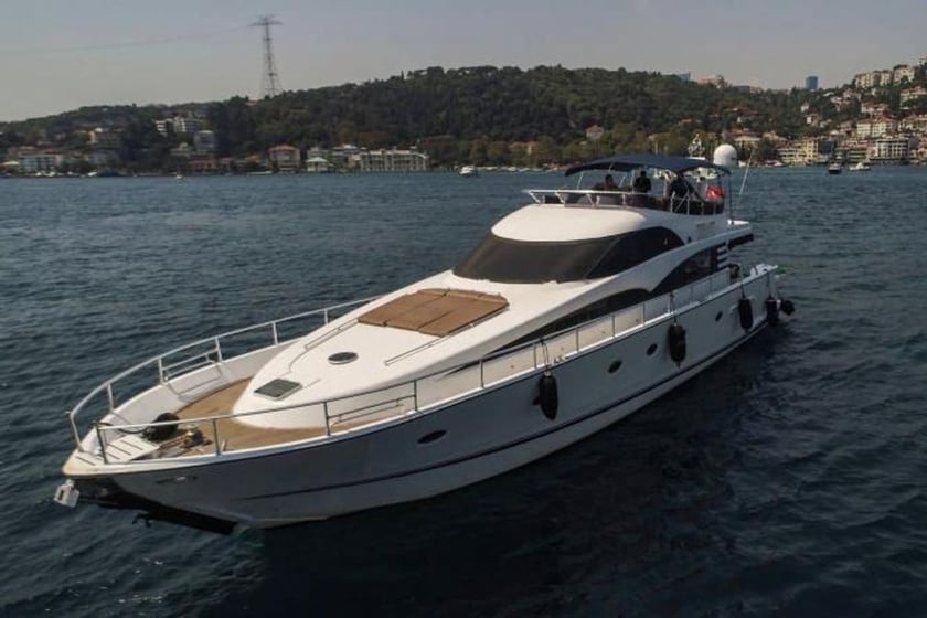 Arnavutkoy Motor Yacht 3 cabin 6 berths 36 guests 23 m Listing Number: #10814