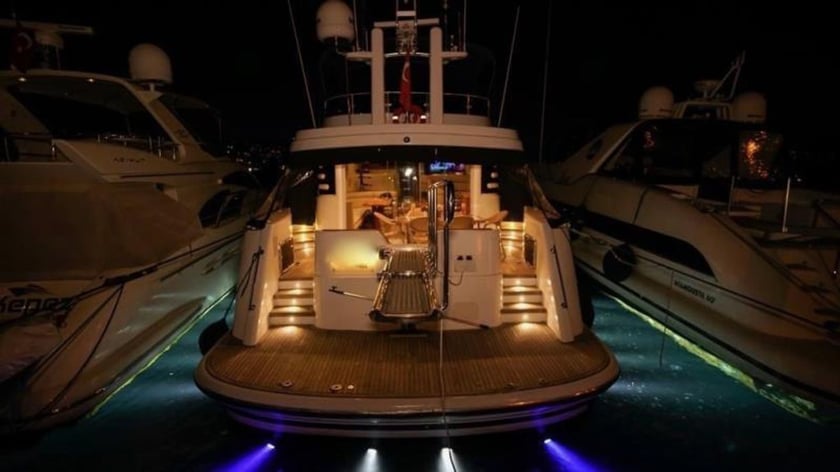 Arnavutkoy Motor Yacht 3 cabin 6 berths 36 guests 23 m Listing Number: #10814 4