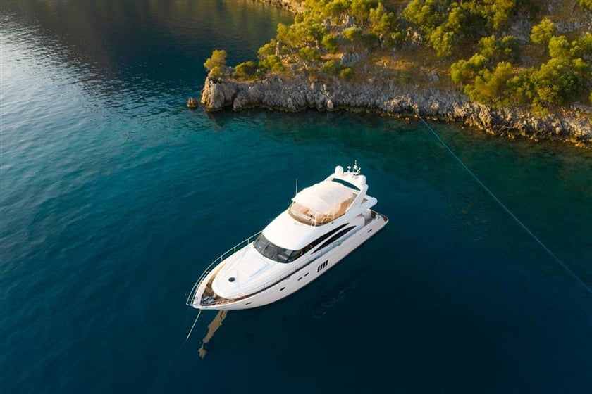 Gocek Motorjacht Cabine 4  8  slaapplaatsen 8  gasten 22 m Lijstnummer: #10887 2