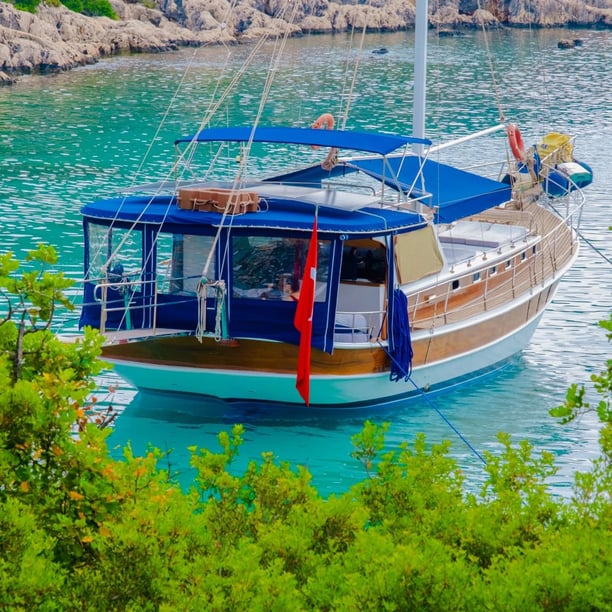 Kas Gulet Cabine 4  Couchettes 8  Invités 8  19 m Numéro de l'annonce: #10974 3