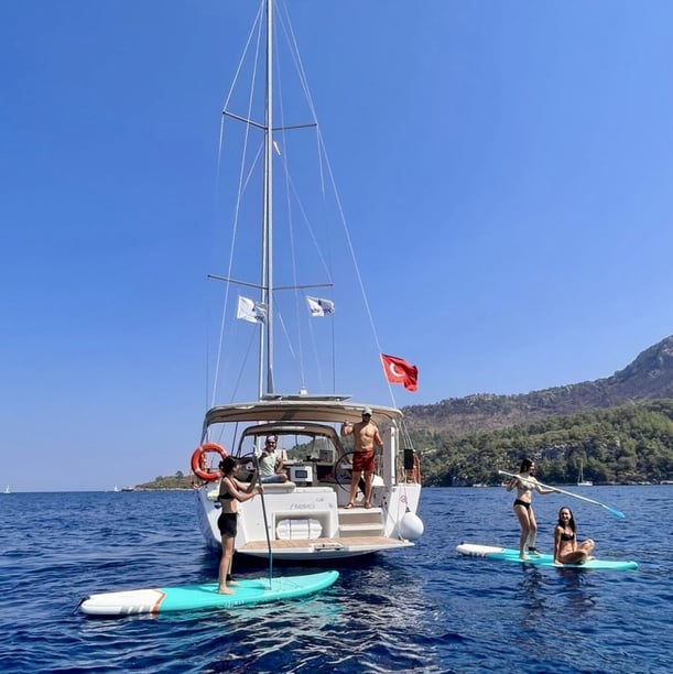 Marmaris Segelboot 4 Kabine 8 Liegeplätze 8 Gäste 13.24 m Nummer des Inserats: #10977 3