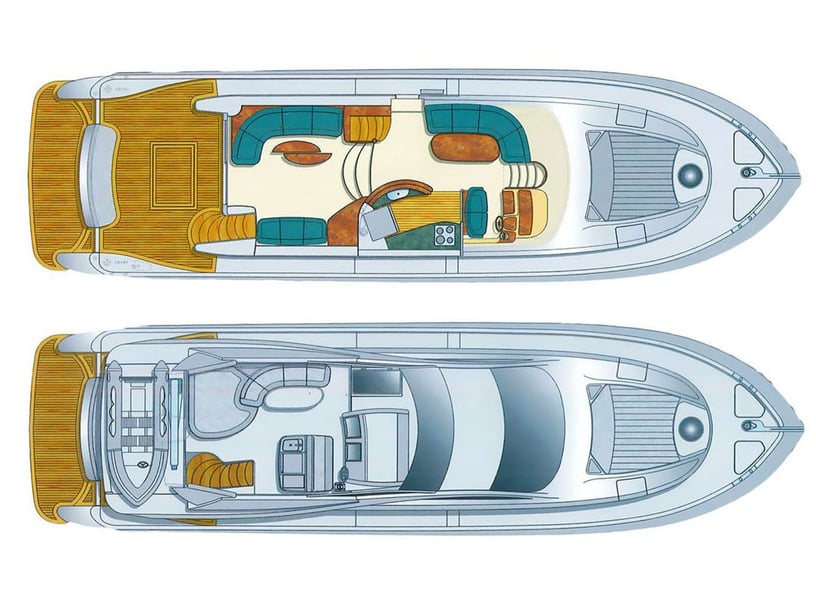 Hellinikon - Atene Yacht a motore cabina 4  cuccette 8  10  ospiti 19.5 m Numero dell'inserzione: #11161 3