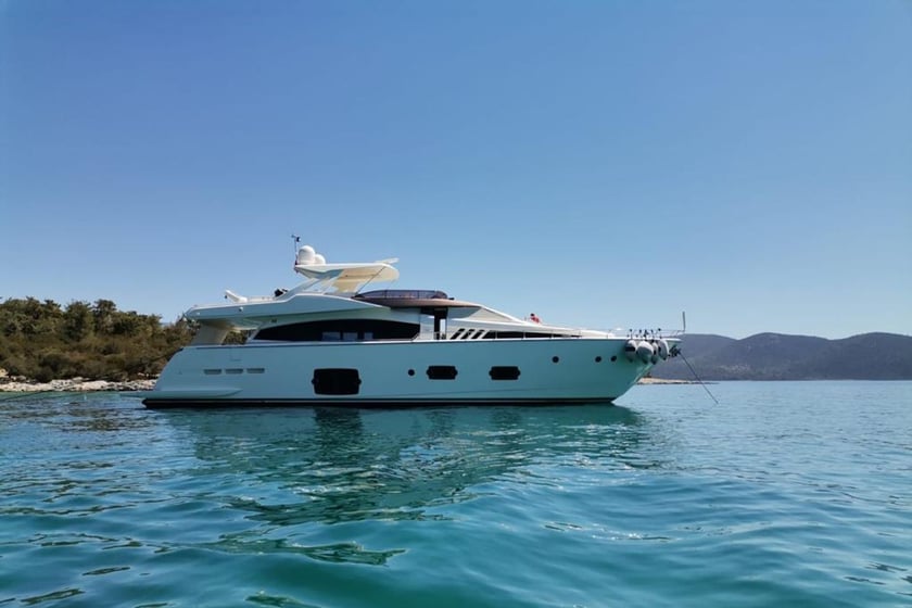 Bodrum Motoryacht 4 Kabine 8 Liegeplätze 8 Gäste 25 m Nummer des Inserats: #11253 3
