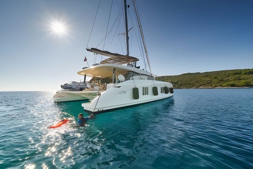 Rogoznica Catamaran 4 cabin 9 berths 9 guests 18.3 m Listing Number: #11367