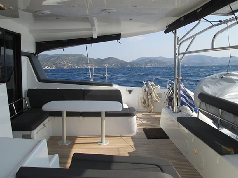 Athens Catamaran 6 cabin 12 berths 12 guests 12.8 m Listing Number: #11374 3