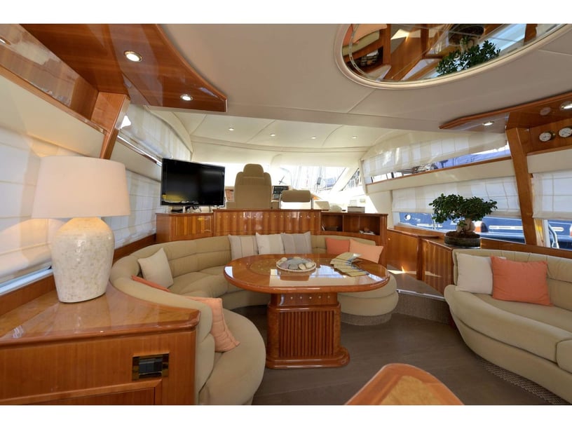 Athens Motor Yacht 3 cabin 6 berths 4 guests 17.88 m Listing Number: #11507 3