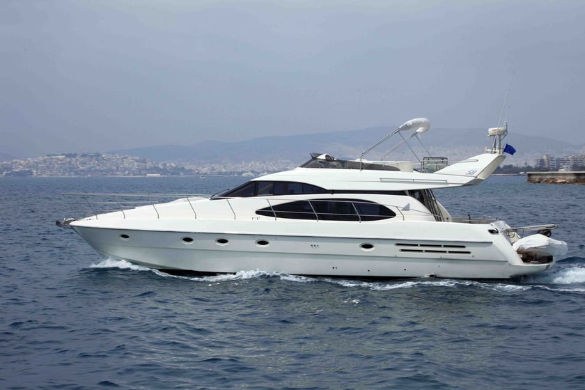 Athens Motor Yacht 3 cabin 6 berths 4 guests 17.88 m Listing Number: #11507