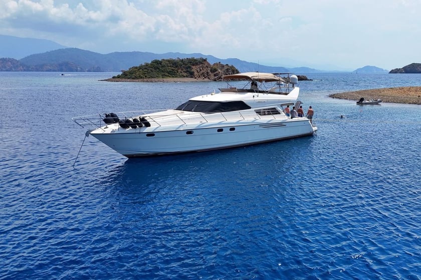 Gocek Yate a motor Cabina 3  6  literas 6  invitados 60 ft Número de anuncio: #11553 3