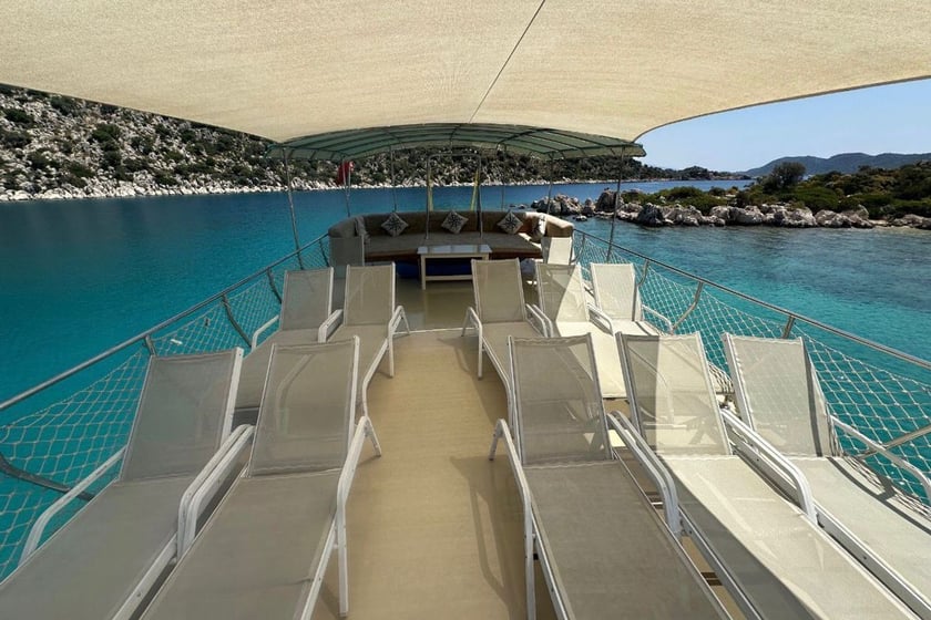 Kekova Gulet   Invités 12  14 m Numéro de l'annonce: #11556 5