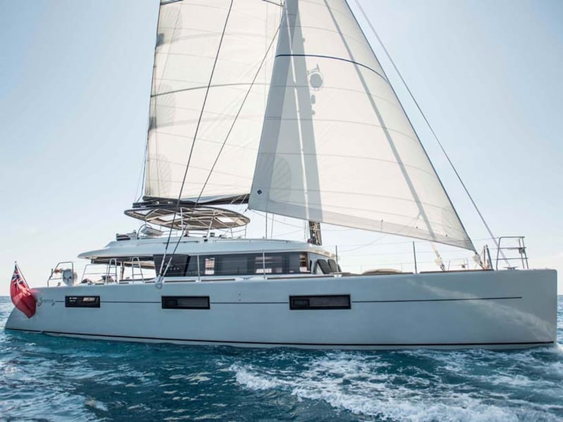 Salerno Catamaran 4 cabin 8 berths 8 guests 18.9 m Listing Number: #11668