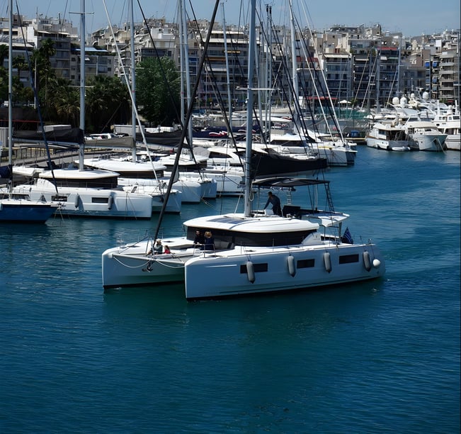 Le Pirée Catamaran Cabine 6  Couchettes 10  Invités 10  13.99 m Numéro de l'annonce: #11725 3