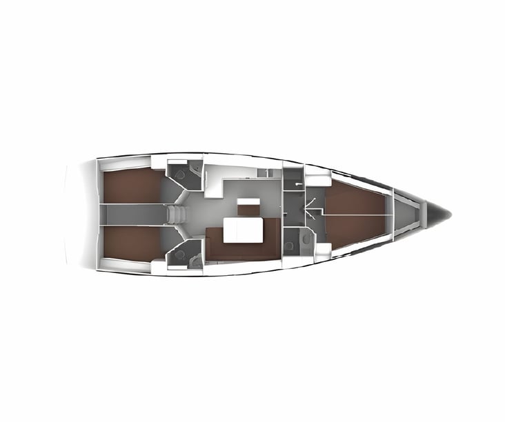 Sukošan Segelboot 4 Kabine 9 Liegeplätze 9 Gäste 14.27 m Nummer des Inserats: #11918 2