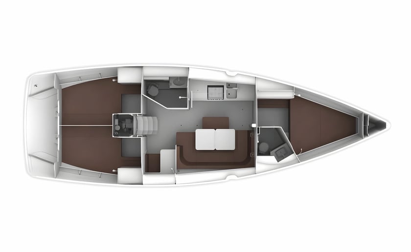 Vibo Marina Segelboot 3 Kabine 8 Liegeplätze 12 Gäste 12 m Nummer des Inserats: #11941 2