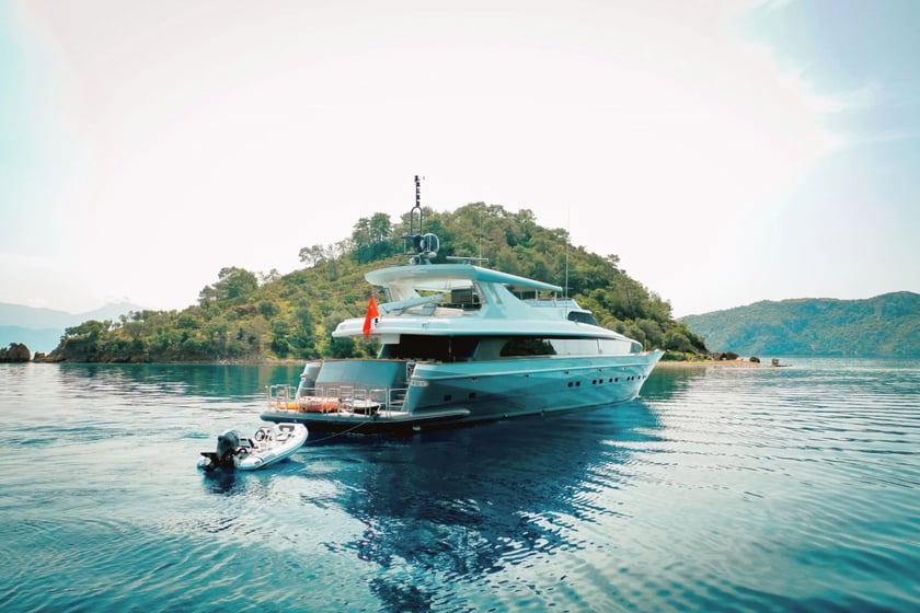 Bodrum Motoryat 6 kabin Konaklama 12 kişi Seyir 12 kişi 40 m İlan No: #11952 2