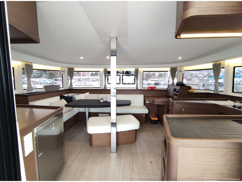 Tourlos Catamaran 4 cabin 8 berths 12 guests 12.94 m Listing Number: #11978 2