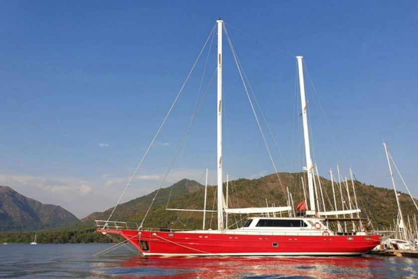 Marmaris Gulet Cabine 4  8  slaapplaatsen 8  gasten 28 m Lijstnummer: #12048