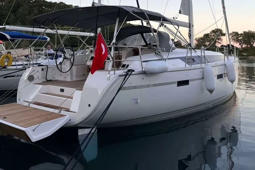 Bodrum Sailboat 4 cabin 8 berths 8 guests 46 ft Listing Number: #12065