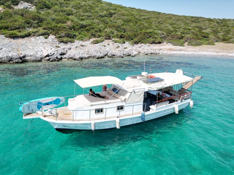 Bodrum Gulet   8  gasten 11 m Lijstnummer: #12091