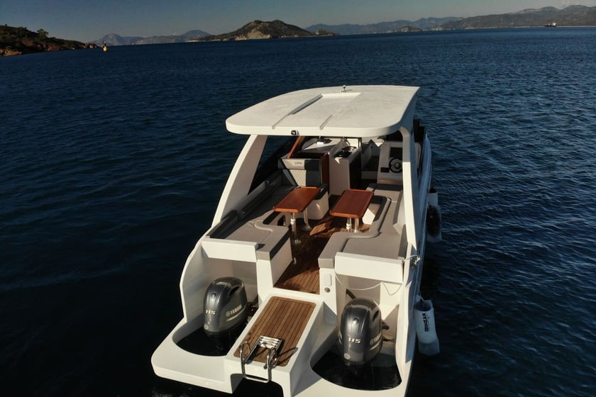 Fethiye Catamaran Cabine 2   8  gasten 8.4 m Lijstnummer: #12147 5